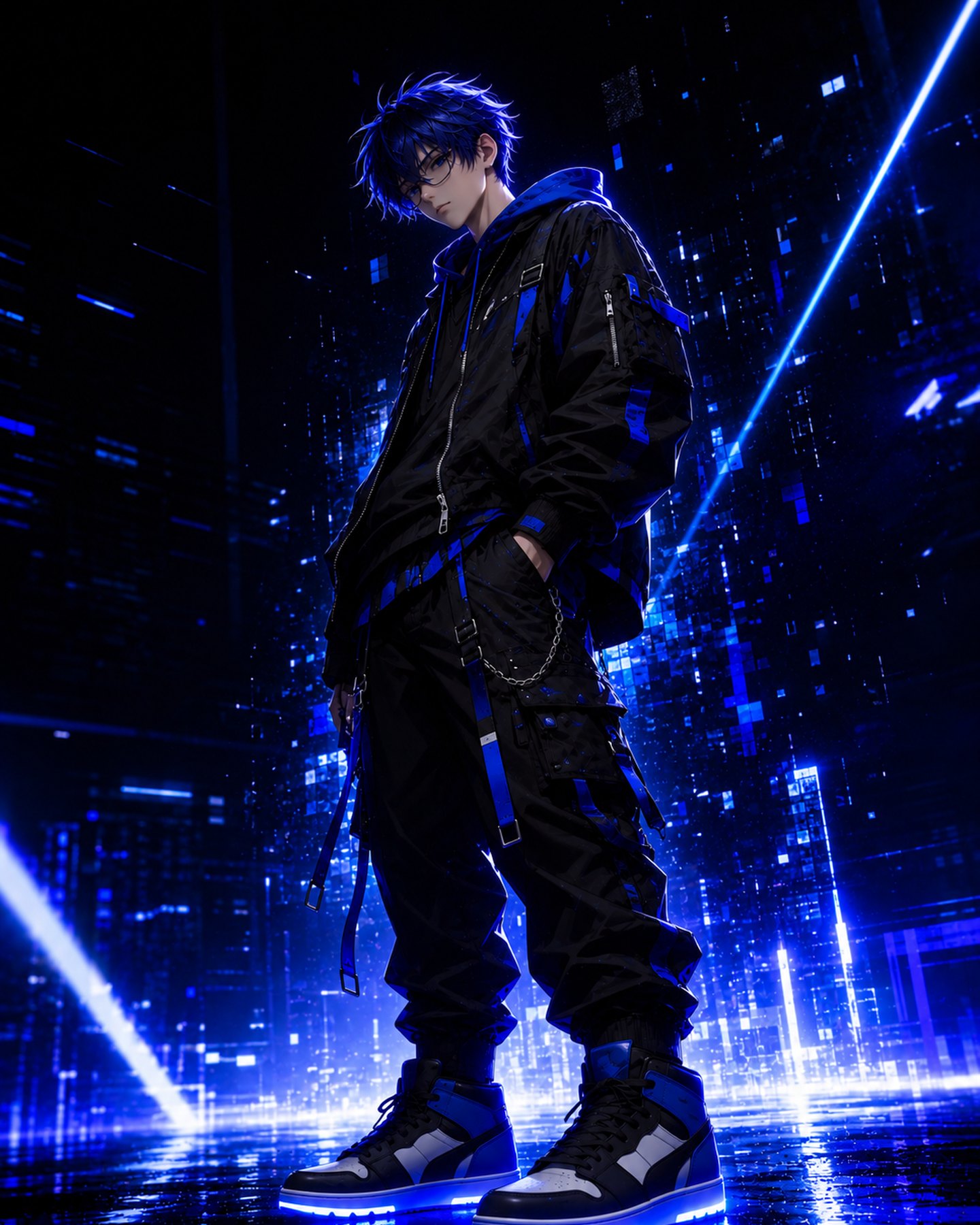 BLUE NEWBIE key art